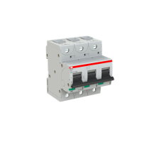 S803N-D10 jistič 3P char. D 10A s klecovou svorkou Icu 36kA ABB 2CCS893001R0101