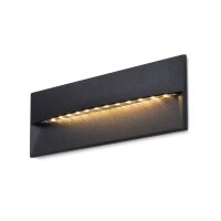 REP 18 zápustná černá  230V LED 6W 90° IP65  3000K RENDL R14205