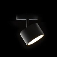 PIXEL I přisazená černá 230V LED GX53 7W RENDL R14403