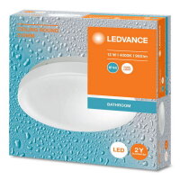 Stropní svítidlo LEDVANCE CEILING ROUND IP44 210 12W 840 IP44