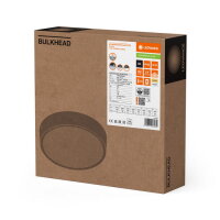 BULKHEAD ROUND EMERGENCY 250 P 12W MS 840 BK LEDVANCE 4099854286285