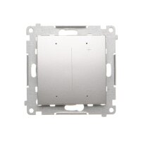 Stmívač pro LED pásky 12-24 V [Wi-Fi] :3028 stříbrná KONTAKT SIMON DESW1W.01/43