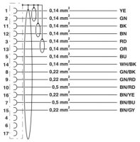 K-17 - OE/2,0-E01/M23 FK Kabelová zástrčka 1619286
