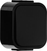 WNT-1B2 spínač jednopólový, řazení 1 10A/250V IP54 černá ABEX 9001614