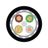 Nízkofrekvenční datový kabel UNITRONIC LIYCY 18X1,5 BK LAPP 1030555