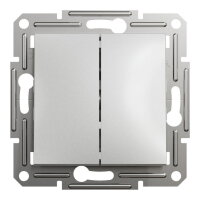ASFORA Přepínač sériový řazení 5, bezšroubový, alu SCHNEIDER EPH0300161