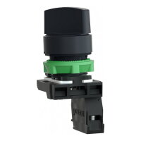 Schneider XB5AD41 Ovládač otočný s rukojetí a návratem, 1 Z, černý