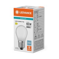 Světelný zdroj LED CLASSIC P V 5.9W 865 Frosted E27 LEDVANCE 4099854785443