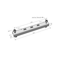 Podpěra PZMP 200 'GZ' pro žlab 100/50, 100/100, 200/50, 200/100 ARKYS ARK-216220