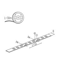 LED pásek L60B 11W/M 12 IP00-WW SMD KANLUX 33305