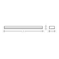 Nástěnné svítidlo Izar I 1200mm 31,2W 3000K 4390lm LUCIS I1.L1.1200.92