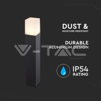 GU10 Garden Floor Lamp Aluminum Body Squ