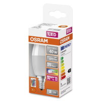 LEDSCLB40REM 4,9W/827 230VFR E14FS1OSRAM