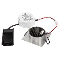 NEW TRIA hranaté LED svítidlo do stropu kart. hliník 1800-3000K 7,2W SLV 1001993