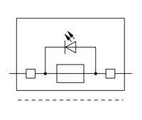 Pojistkový modul, se sponkou, pro pojistkovou vložku G 5x20 mm, šedá