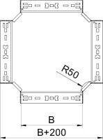 OBO RKM 160 FT Křížení