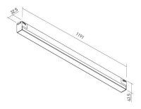 XCLICK M LINEAR DALI  LIGHT FITTING 76,8