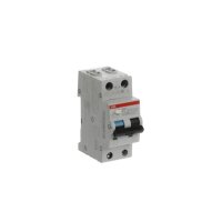 ABB DS201 B16 AC30 kombinace jistič/chránič 2P (1P+N) 16A 30mA B 6kA AC