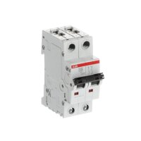 S202-C80 2F jistič 80A char. C 6kA ABB 2CDS252001R0804