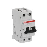 ABB S202MT-K10UC 2F jistič 10 A char. K 10kA 440V AC/DC pro kolejová vozidla