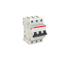 S203-Z2 3 fázový jistič 2 A char. Z 6kA ABB 2CDS253001R0278