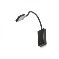 FRISCO W nástěnná černá 230V LED 4.2W 120° 3000K RENDL R12942