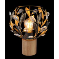 Stolní lampa MIKA hnědá 1x40W E27  GLOBO 15759T