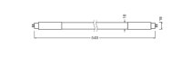 Světelný zdroj LED TUBE T5 AC MAINS P 549 mm 11W 840 LEDVANCE 4099854552663