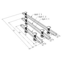 Tvarovací sada TSM 50-100 ''ŽZ''/spoj. mat. ''G5'' ARKYS ARK-223052
