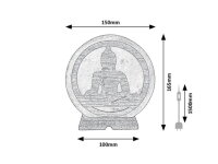 Stolní lampa ZENOVA oranžová E14 1x MAX 15W IP20 RABALUX 76033