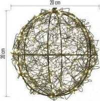 LED dekorace, koule, teplá bílá, 4,5V DC, EMOS DCTW33