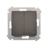 DW6/2L.01/46 Přepínač dvojitý střídavý,