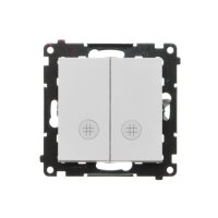 TW7/2L2.01/114 Přepínač křížový 2 násobn