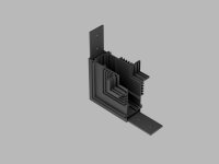 Spojka MAG IN CORNER-V, B DALI černá LED2 6093603