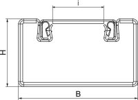 OBO BSKM 1025 FS Protipož. kanál I30 - I120 s vnitřní vrstvou 100x250x2000 Ocel