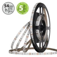LED pásek SMD2835 žlutý, 120LED/m, 9,6W/m, DC 12V, 240lm/m, IP20, 8mm, 5m