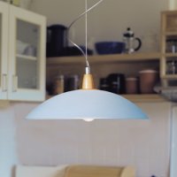 Závěsné svítidlo String modrá COMPOLUX 915021/04