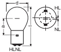 LEDVANCE Low-voltage over-pressure dual-coil lamps, railway 1230