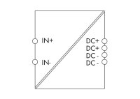 Převodník DC/DC Compact vstupní napětí 72 V DC WAGO 787-1014/072-000