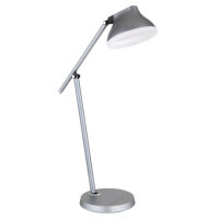 Stolní svítidlo HALVAR šedá LED 8W 230V, 44-450lm, 4000K GLOBO 58437G