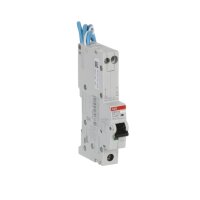 ABB DSE201 M B16 A30 kombinace jistič/chránič 1P+N 1M 10kA 16A 30mA B A