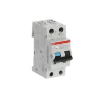 ABB DS201 C10 APR100 kombinace jistič/chránič 2P (1P+N) 10A 100mA C 6kA APR