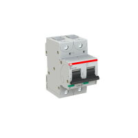 S802S-C50 jistič 2p char. C 50A s klecovou svorkou Icu 50kA ABB 2CCS862001R0504