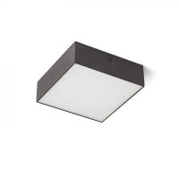 LARISA SQ 17 stropní černá 230V LED 15W 3000K RENDL R12849