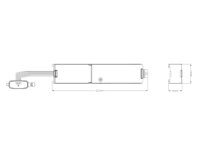 DP BATTEN CBO EL CG 200V 3H MT AT  LEDV