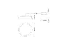 DOWNLIGHT COMFORT OPAL D250 P 42W MS 940 OP WT LEDVANCE 4099854491047