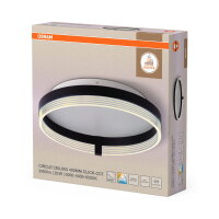 Decor Circle Ceiling 400 25W CLICKCCT Black OSRAM 4058075847309