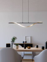 Závěsné svítidlo CONAPRATO LED-CCT 20W IP20 černá/matná mosaz EGLO 902135