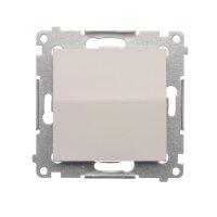 Ovládač rozpínací, řazení 1/0, 10AX, 250V~ bez piktogramu, bílá DPR1.01/11