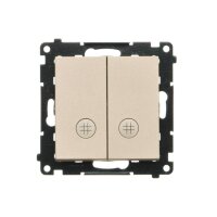 TW7/2L2.01/144 Přepínač křížový 2 násobn